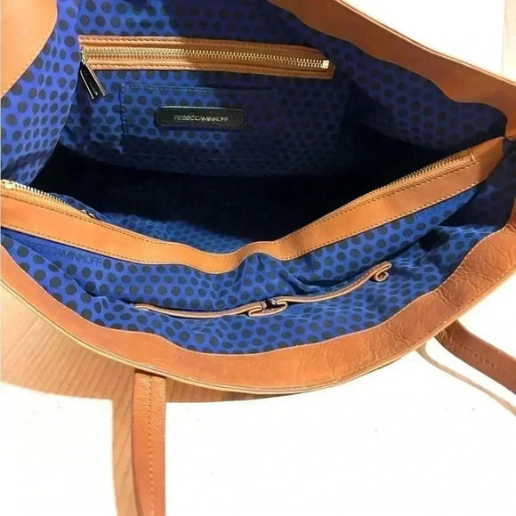 Rebecca minkoff toki multi colored bold tote handbag - Picture 11 of 11